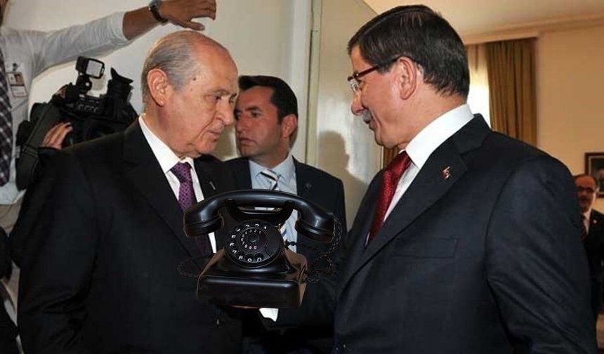 Davutoğlu ile Bahçeli arasında dikkat çeken telefon görüşmesi