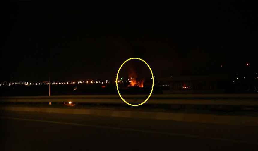 Erbil Havalimanı yine hedef alındı: İHA saldırısı sonrası patlama ve yangın