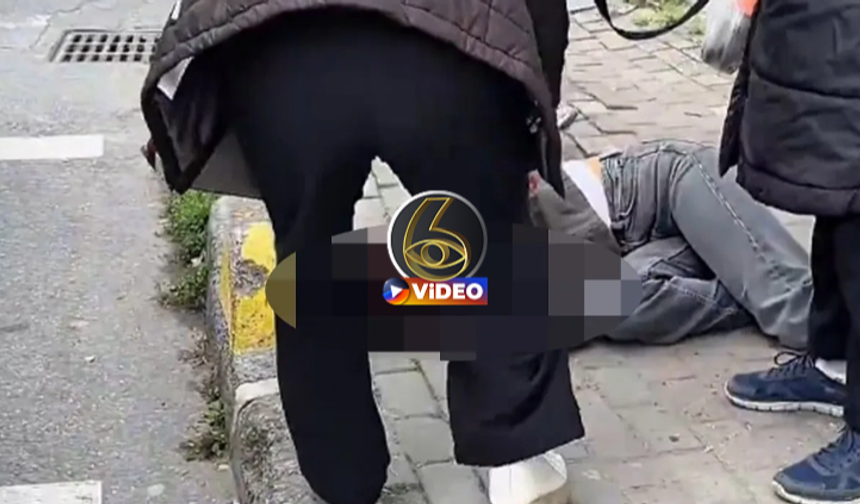 Fatih'te sokak ortasında dehşet! Boşanma aşamasındaki eşi tarafından vuruldu I VİDEO