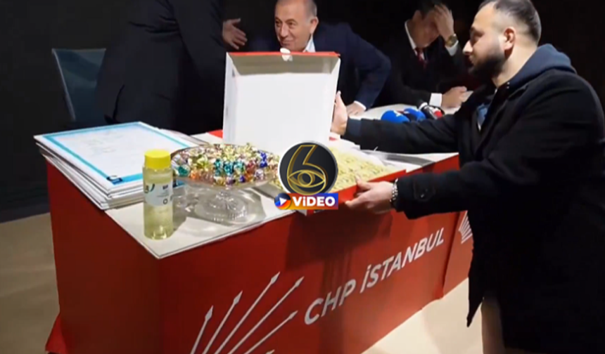 Gürsel Tekin'den CHP'ye baklava kutusu göndermesi! I VİDEO