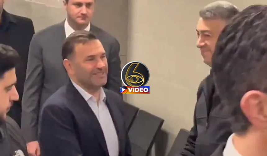 ÖZEL I Okan Buruk, Metehan Baltacı’ya destek için Çağlayan Adliyesi’nde! I VİDEO