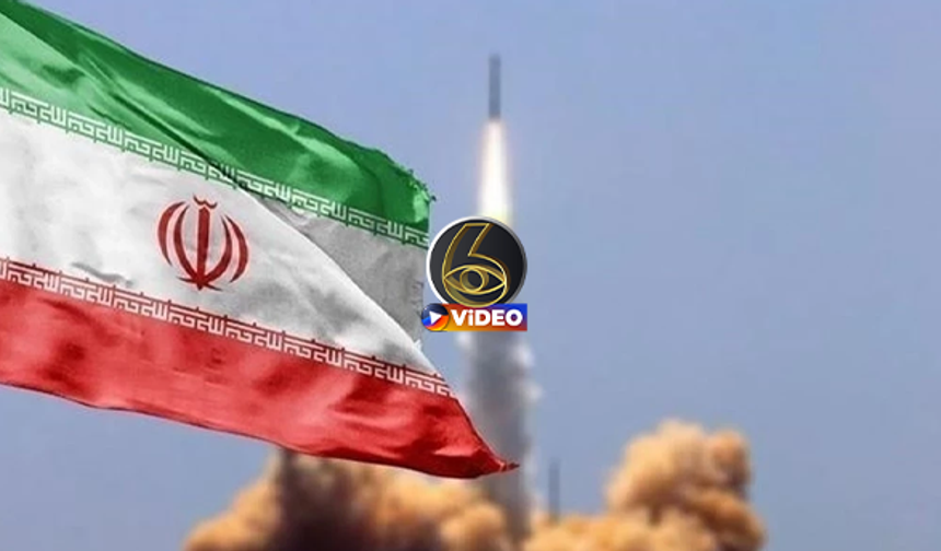 İran'ın İsrail'e misilleme olarak fırlattığı füzeler Kudüs semalarında görüntülendi! I VİDEO