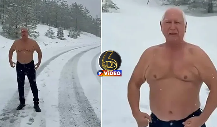 Prof. Dr. Şener Üşümezsoy kendini dağa vurdu: “Ayıdan da ayıyım” | VİDEO