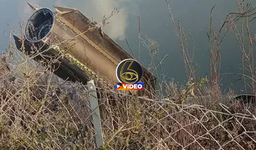 SON DAKİKA | İran'dan ateşlenen mühimmat parçası Hatay'a düştü! | VİDEO