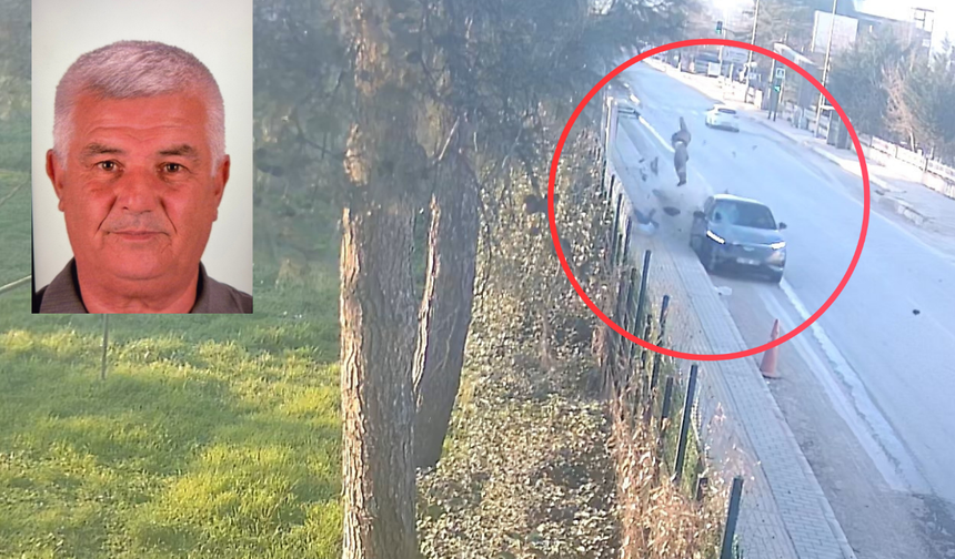 Metrelerce havaya uçtu! Hastane karşısında korkunç kaza