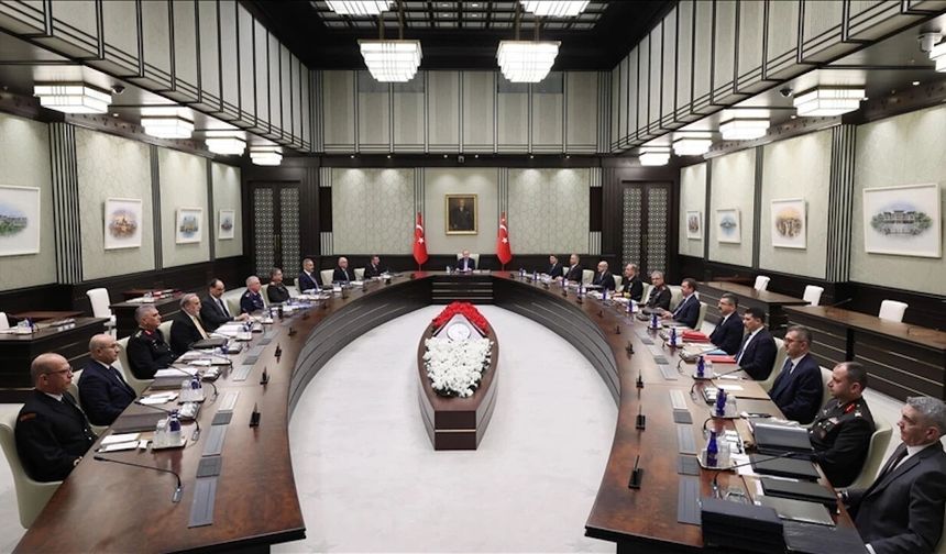 MGK toplantısı sona erdi