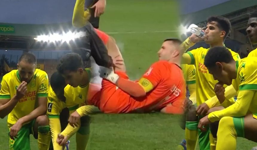 Takım arkadaşlarının oruçlarını açması için 'sakatlık numarası' yaptı, alkış aldı...