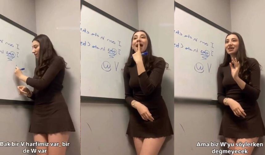 Mini elbiseli öğretmen gündem oldu! Tartışmaların fitili ateşlendi