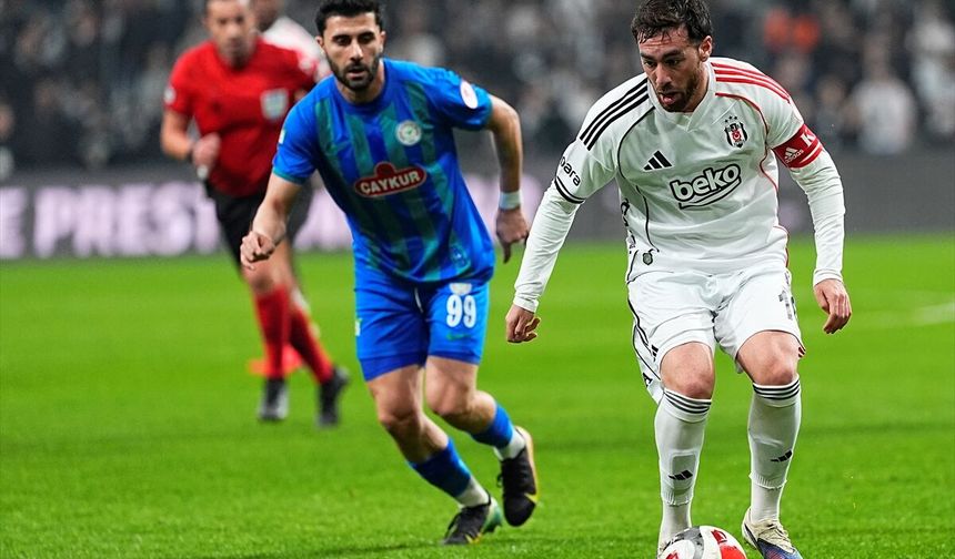 Beşiktaş evinde Rize'yi rahat geçti: 4-1
