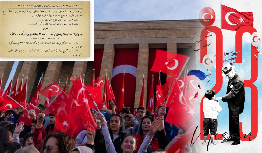 Dünyada çocuklara armağan edilen ilk bayram: 23 Nisan