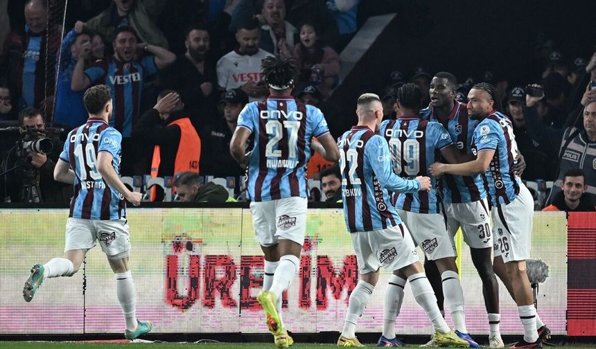 Trabzonspor 882 günlük hasreti bitirdi!