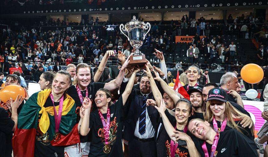 ÇBK Mersin Avrupa Kupası’nı kazandı, Anadolu’da bir ilk yaşandı