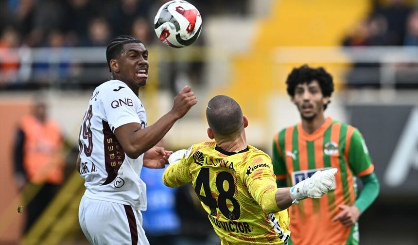 Trabzon Alanya engeline takıldı: 1-1