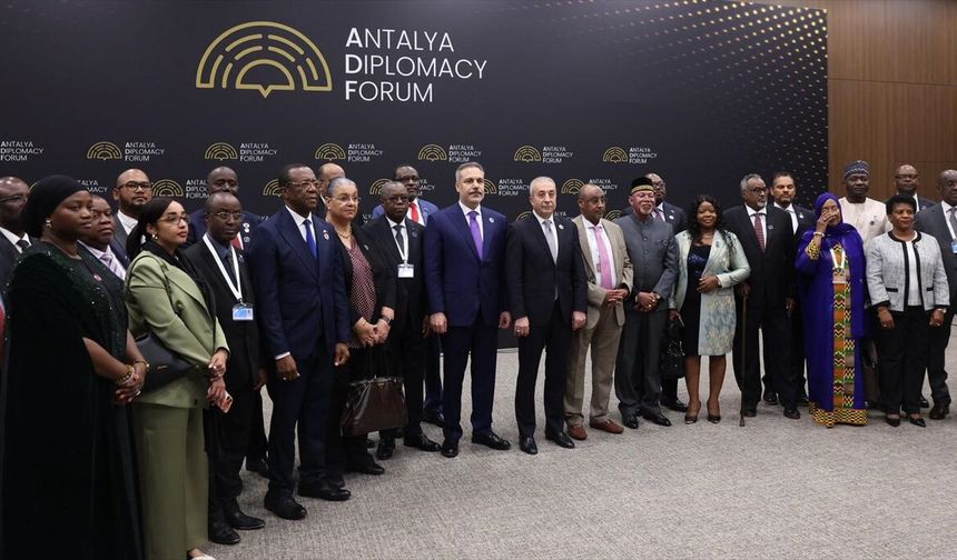 Antalya Diplomasi Forumu'nda Afrika buluşması: Bakan Fidan resepsiyona katıldı