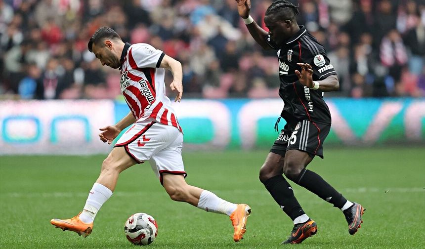 Beşiktaş deplasmanda Samsunspor'a takıldı: 2-1