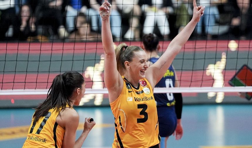 Vodafone Sultanlar Ligi şampiyonu Vakıfbank!