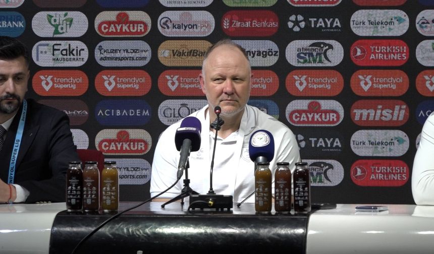 Sebastian Hahn: "Böyle bir sonuç aldığımız için üzgünüz"