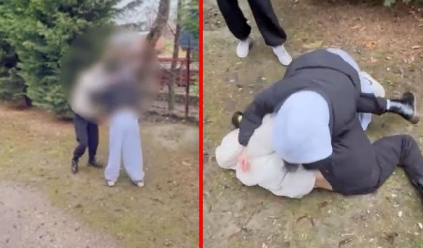 Bolu'da akran zorbalığı! Acımasızca dövüp vidoya çektiler