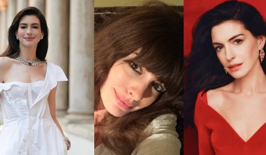 Dünyanın en güzel kadını Anne Hathaway seçildi