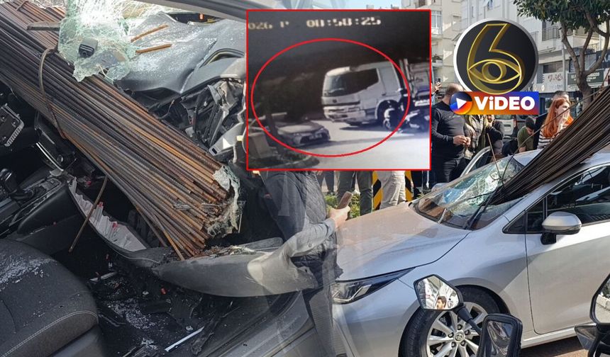 Mucize kurtuluş kamerada!