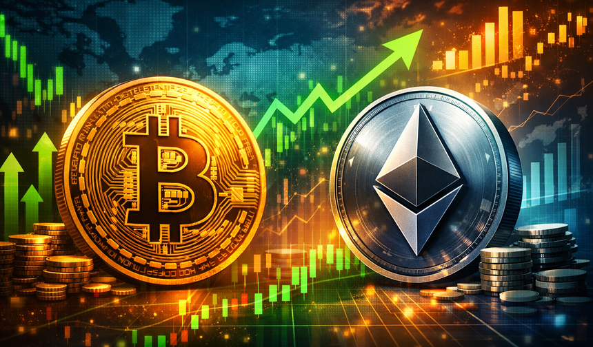 Kripto piyasasında düşüş sona erdi: Bitcoin ve Ethereum yeniden yükselişte