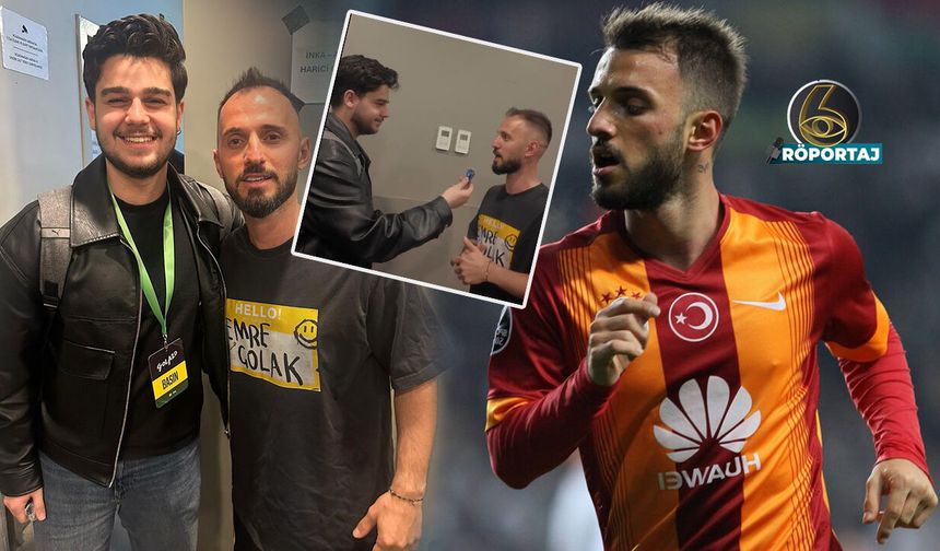 Emre Çolak: “Şampiyon Galatasaray diyebiliriz”