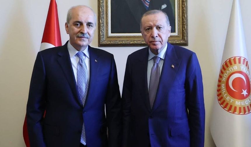 Erdoğan ile TBMM Başkanı Kurtulmuş arasında kritik görüşme