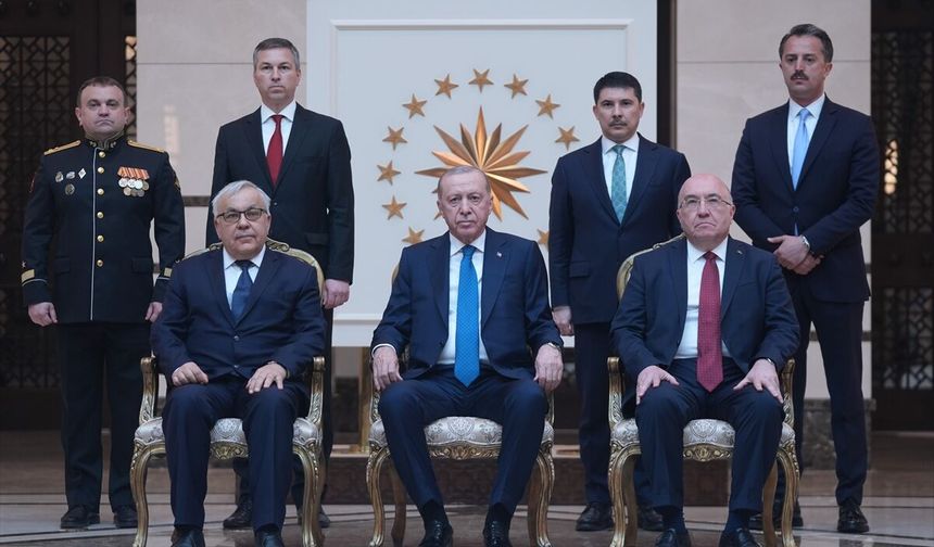 Cumhurbaşkanı Erdoğan, 5 ülkenin büyükelçisini kabul etti