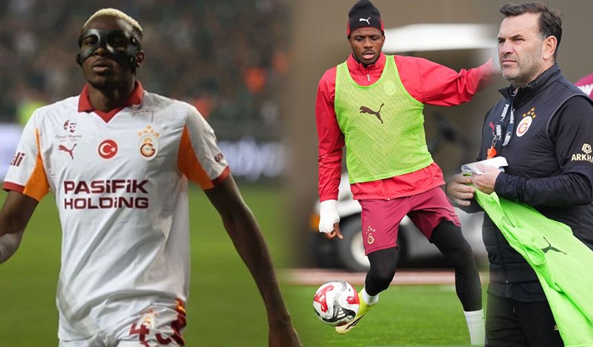 Galatasaray'da Victor Osimhen alarmı