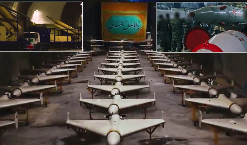 İran, ABD'ye bu video ile meydan okudu! "Füze ve İHA stokları yenileniyor"