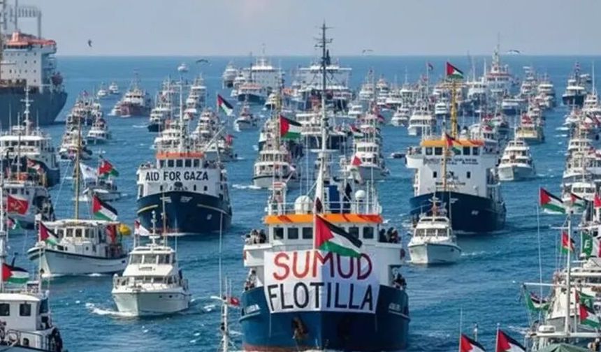 İsrail'den müdahale! Sumud Filosu'nda 18 Türk aktivist alıkonuldu