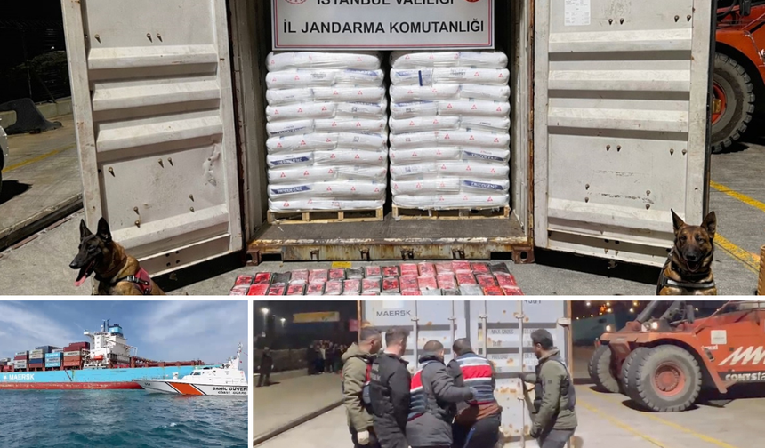İstanbul'da dev operasyon: Panama gemisinde 500 milyonluk zehir!