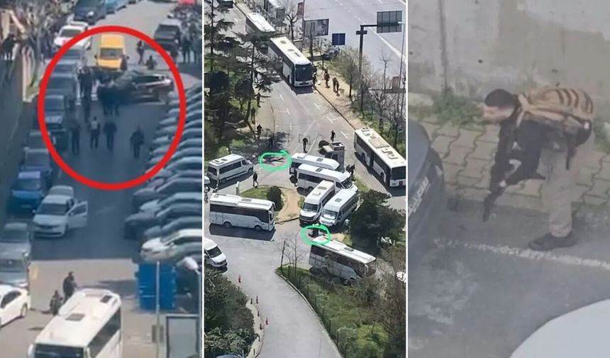 İstanbul'daki İsrail Konsolosluğu önünde silahlı çatışma