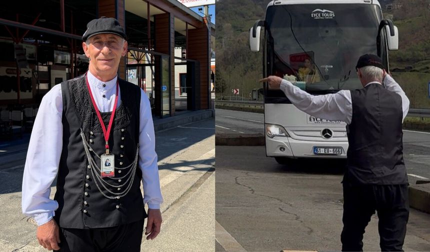 Tesiste uçak disiplini: Otobüs ve minibüslere özel yönlendirme şovu