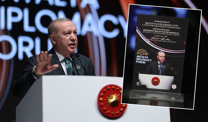 Antalya'dan dünyaya mesaj: Erdoğan'ın ADF konuşması 3 dilde yayımlandı