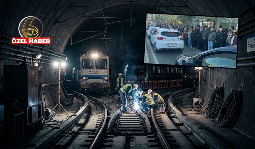 İstanbul'da M7 alarmı: Sefer düzeni değişti, yoğunluk zirve yaptı