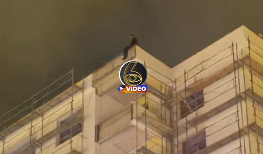 İntihara kalkışan şahsı polis 3 saatte ikna etti! I VİDEO