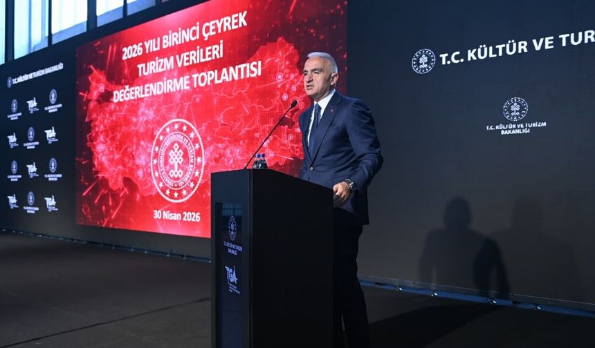 Bakan Ersoy açıkladı! Turizm gelirleri ilk üç ayda 9 milyar dolar yükseldi!