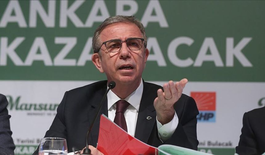 Mansur Yavaş’tan soruşturma tepkisi: Seçilmişlerin tutuklanması kabul edilemez