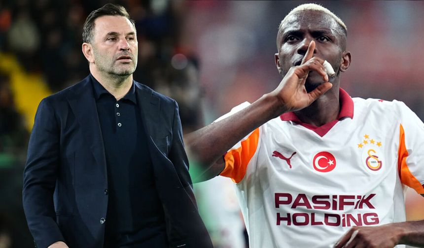 Galatasaray'da Victor Osimhen müjdesi! Derbide sahada olacak