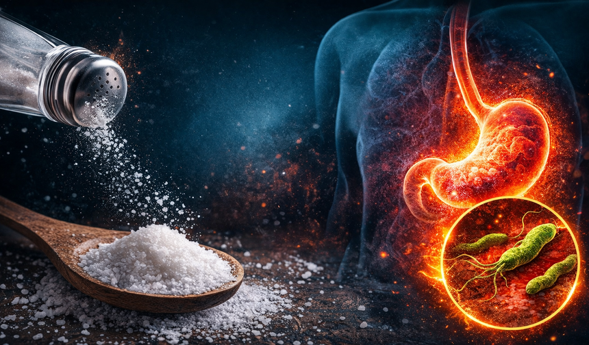 Sessiz tehlike: Fazla tuz mideyi zayıflatıyor