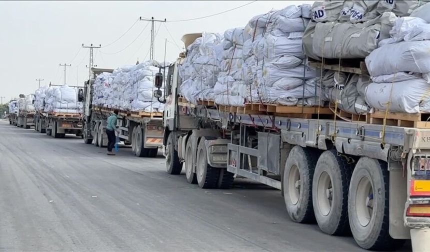 Türkiye'den İran'a gidiyor: 6 tır Van'dan yola çıktı!
