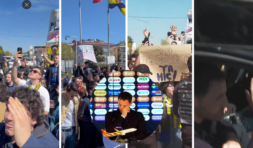 Tedesco’ya taraftardan sevgi seli! "Ya Tedesco ya hiç"