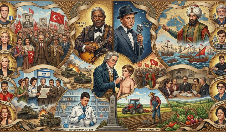 Tarihte bugün: 14 Mayıs tarihinde ne oldu? Günün önemli olayları, doğanlar, ölenler ve özel günler listesi!