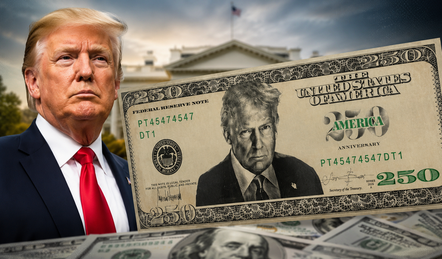 "Trump'ın portresi 250 dolarlık banknota giriyor" iddiası ABD'yi karıştırdı!