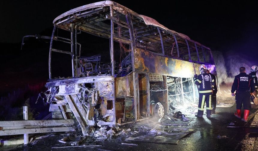 Yanan otobüs faciasında kahreden detay