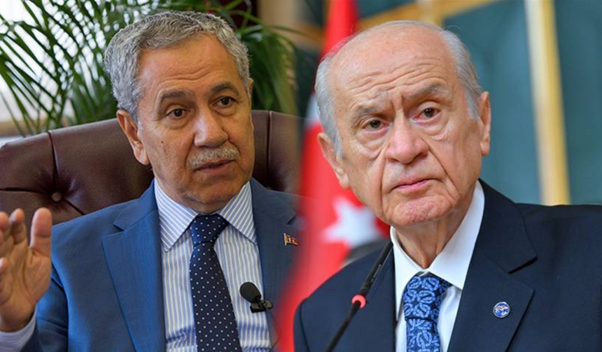 Arınç'tan Bahçeli'ye gönderme! "Apo'ya statü peşinde koşanlar..."