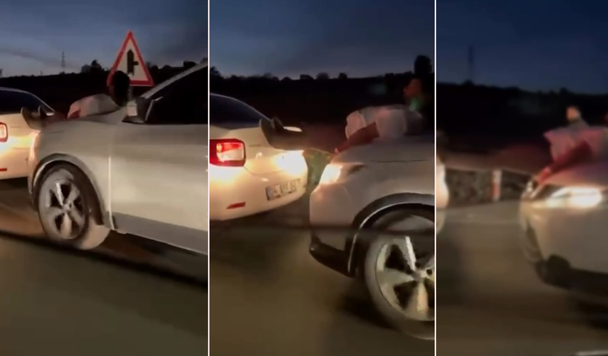 "Başka ülkede yaşayamam" | Halat bulamayınca insanla araç çektiler