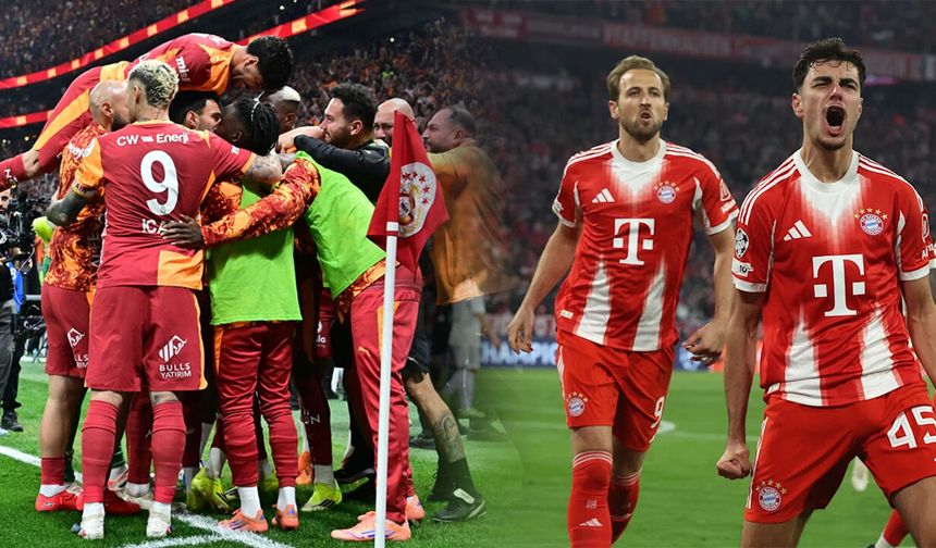 Galatasaray Avrupa’da zirveye oynuyor! Tek rakibi Bayern Münih...