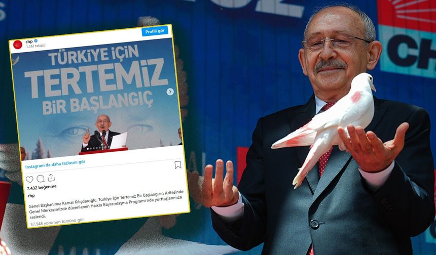 CHP’nin resmi hesabında yeni dönem: İlk paylaşım tepki çekti